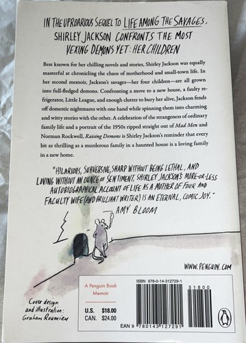 Raising Demons - Back Cover