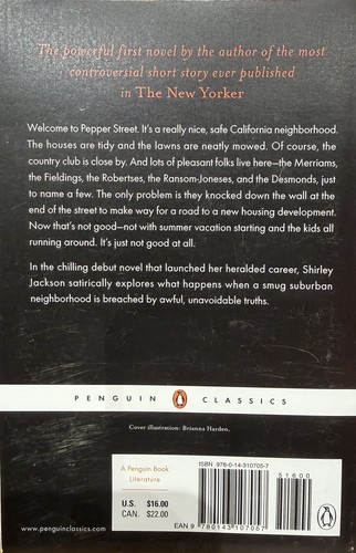 The Road Through The Wall - Back Cover