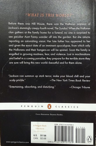 The Sundial - Back Cover